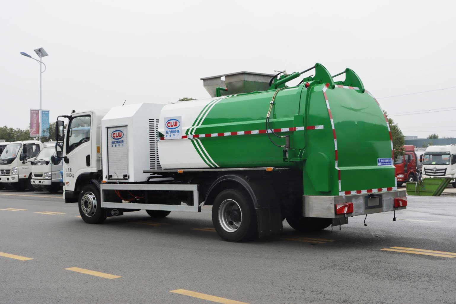 比亞迪T7純電動(dòng)7方餐廚垃圾車(chē)