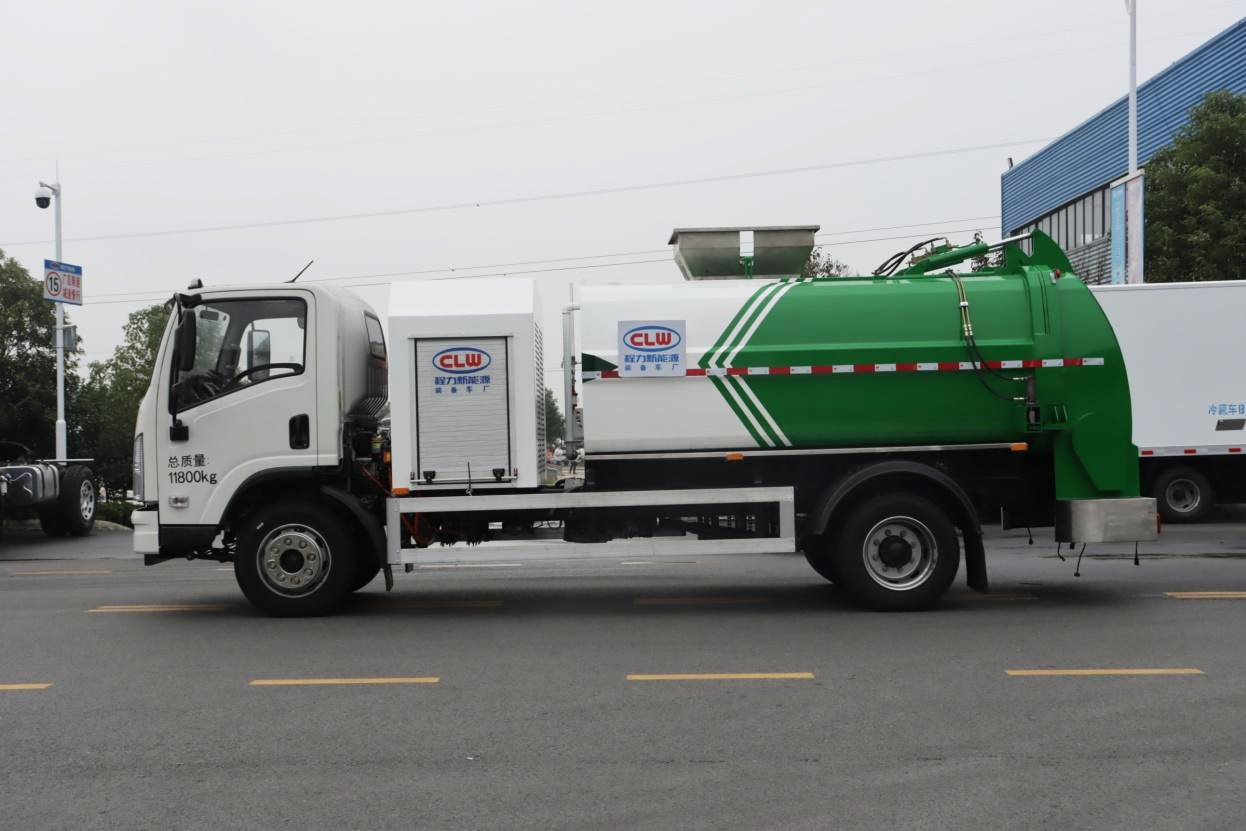 比亞迪T7純電動(dòng)7方餐廚垃圾車(chē)